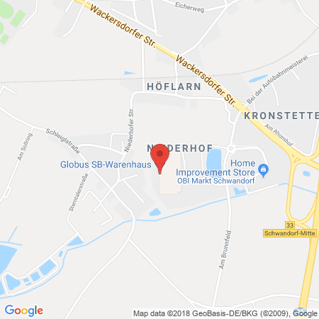 Kartenansicht Globus SB Warenhaus