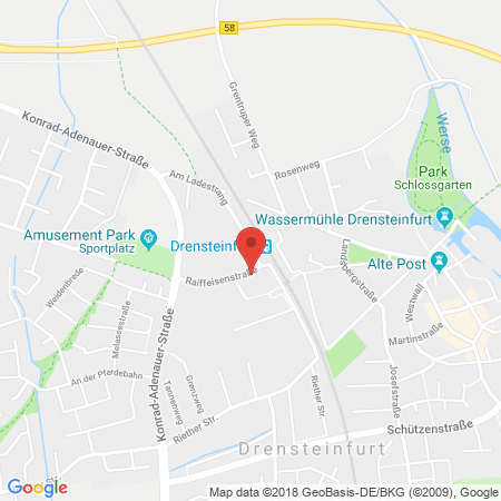 Kartenansicht Raiffeisen