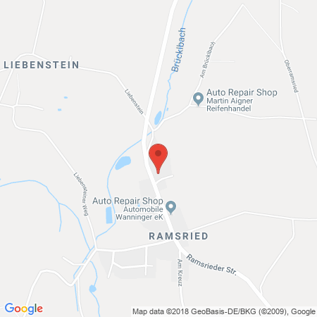 Kartenansicht Tankstelle Greil