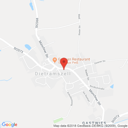 Kartenansicht Freie Tankstelle Hans Schneider