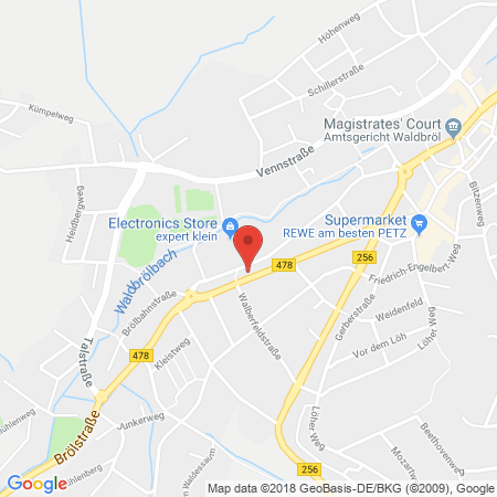 Kartenansicht Mundorf Tank