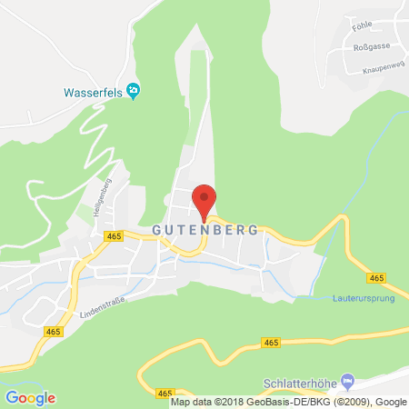 Kartenansicht AVIA Xpress