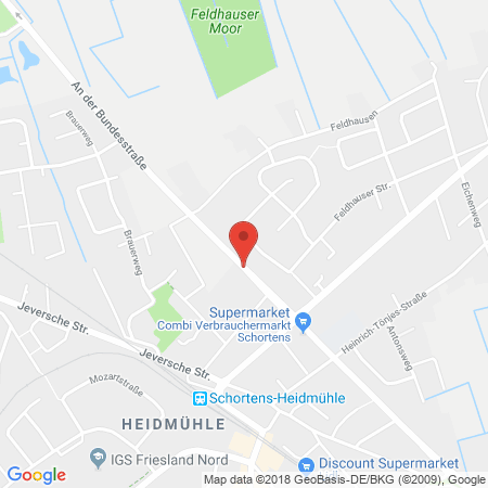 Kartenansicht Heinrich Albers OHG