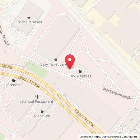 Karte AVIA XPress