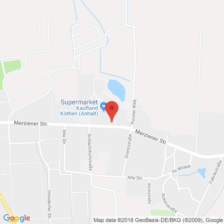 Kartenansicht Supermarkt