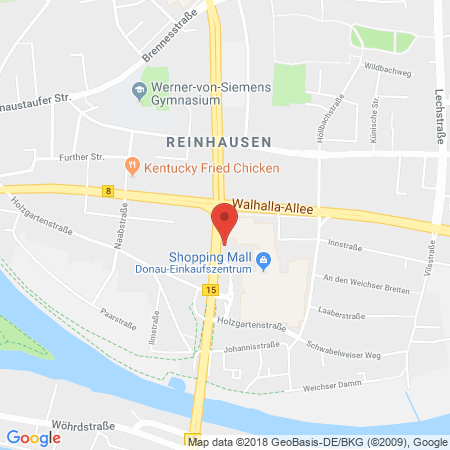 Kartenansicht Tank und Shop