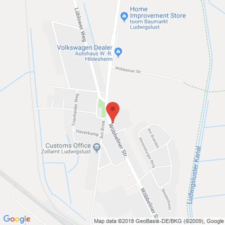 Kartenansicht Auto Roeschke GmbH