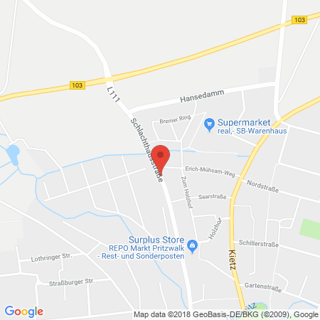 Kartenansicht SB Tankstelle Günter Simm