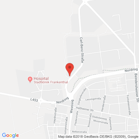 Kartenansicht Tankcenter Ziehl