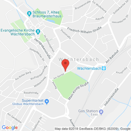 Kartenansicht SB-Tanken Herget