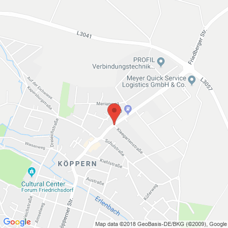 Kartenansicht Q1 Tankstelle - Weidinger Autodienst GmbH