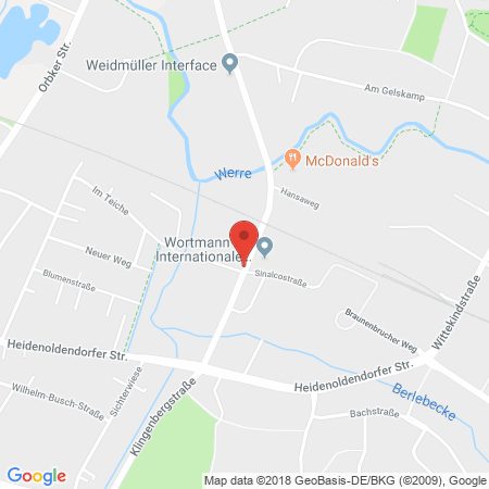 Kartenansicht Altekrüger & Jupt GmbH