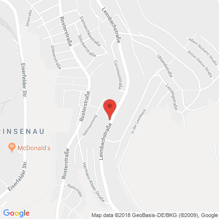 Kartenansicht Felsch Mineralöl