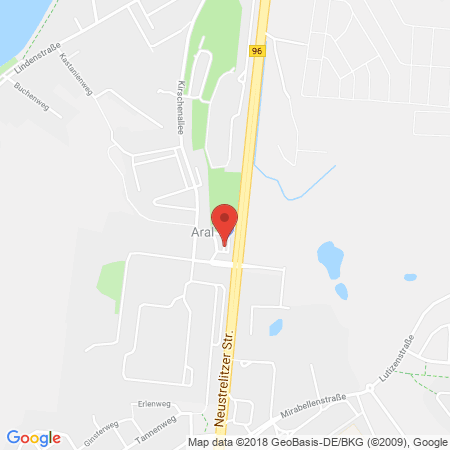 Kartenansicht ARAL