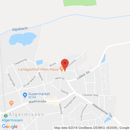 Kartenansicht Deppe Freie Tankstellen