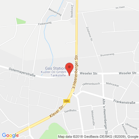 Kartenansicht Kuster Oil GmbH