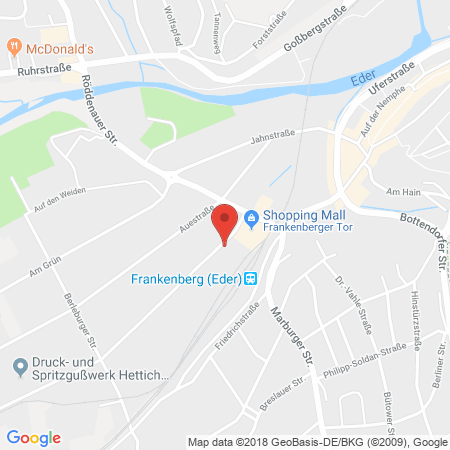 Kartenansicht RWZ-Kassel