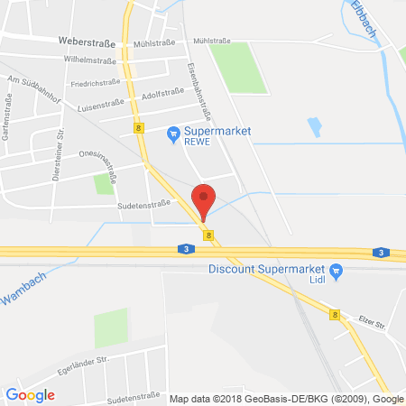 Kartenansicht Tankstelle