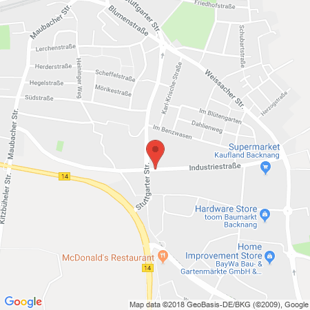 Kartenansicht Benkö Einbauservice