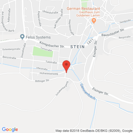 Kartenansicht ZG Raiffeisen Energie