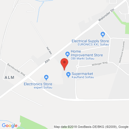 Kartenansicht SB-Markttankstelle