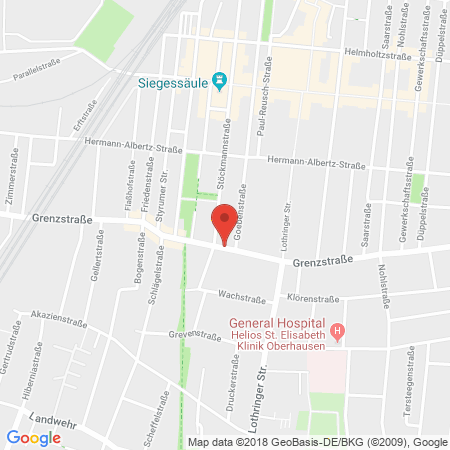 Kartenansicht SB Tankstelle E&S