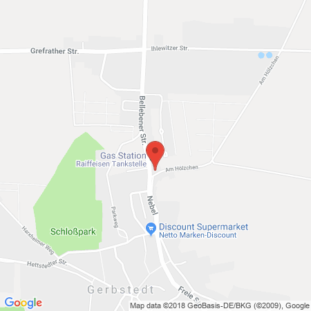 Kartenansicht Raiffeisen Mansfeld