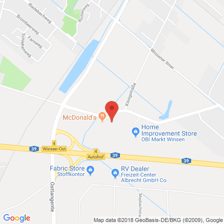 Kartenansicht ARAL