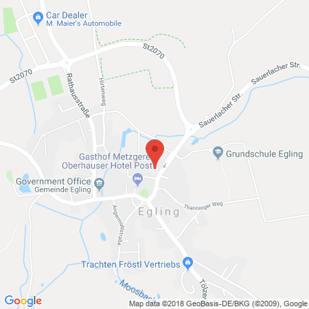 Kartenansicht Freie Tankstelle Huber