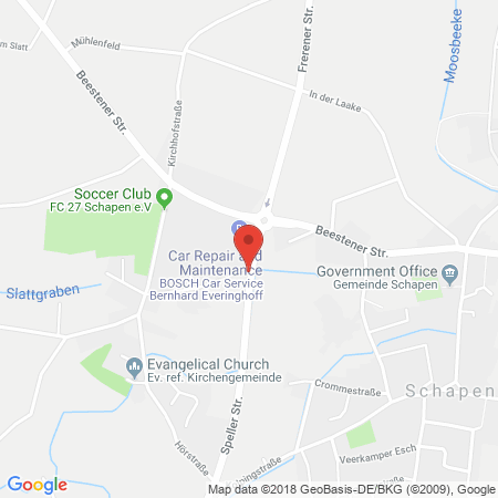 Kartenansicht Wash & Service park