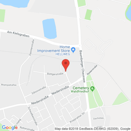 Kartenansicht KFZ-Betriebe Peter Aschenbroich