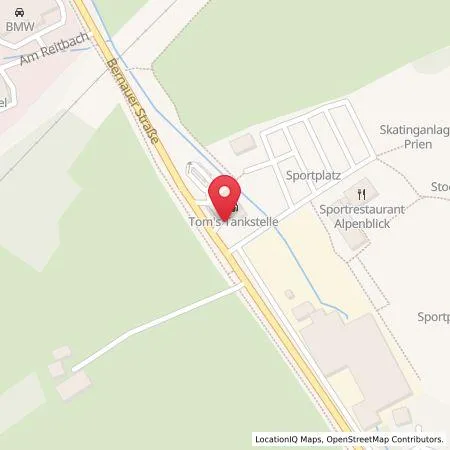 Karte Toms Tankstelle