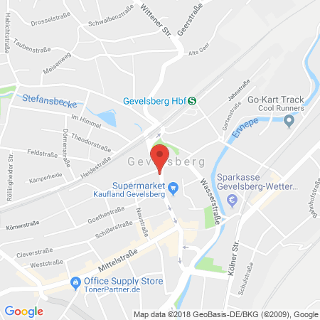 Kartenansicht Westfalen