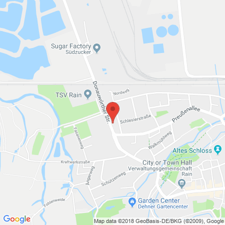 Kartenansicht TS Karmann tanken und sparen