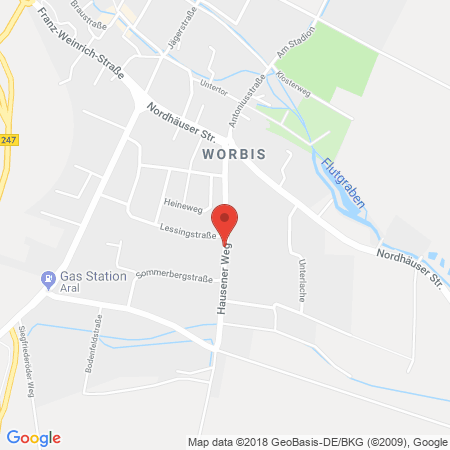 Kartenansicht Autohaus Kuhn