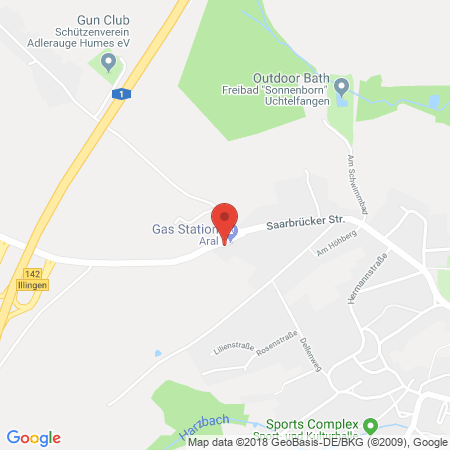 Kartenansicht ARAL