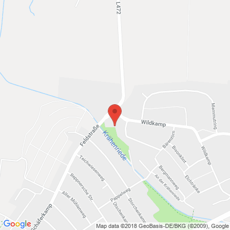 Kartenansicht Jantzon Tankstelle