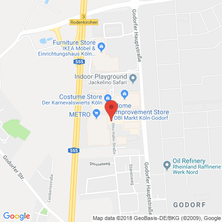 Kartenansicht Supermarkt-Tankstelle