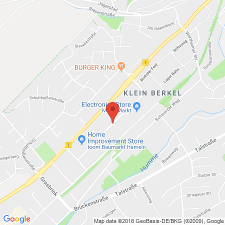 Kartenansicht Supermarkt C&C