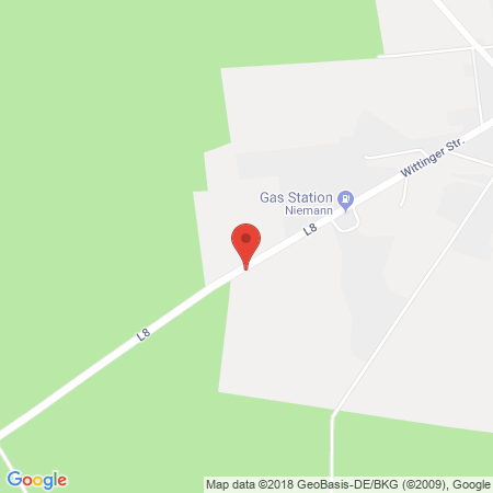Kartenansicht Freie Tankstelle Niemann GmbH