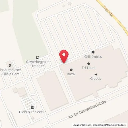Karte Globus SB Warenhaus