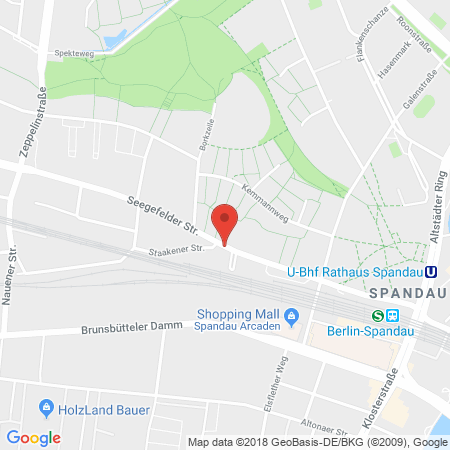 Kartenansicht Sprint Tankstelle