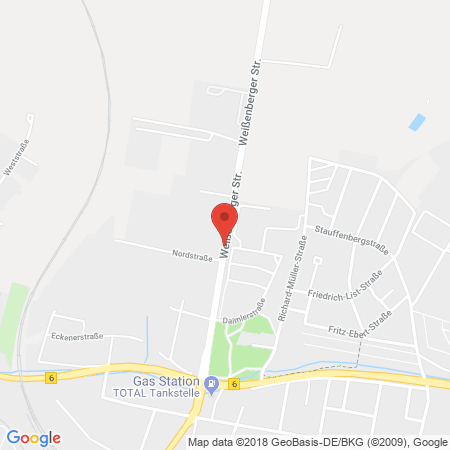 Kartenansicht Auto Feige Vertrieb und Service GmbH