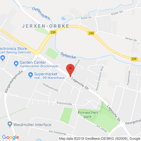 Kartenansicht AVIA-Tankstelle, Inh. Hoffmann