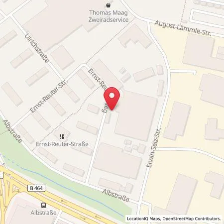 Karte Marktkauf LD Tankstelle Pfullingen