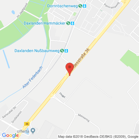 Kartenansicht OMV-Tankstelle