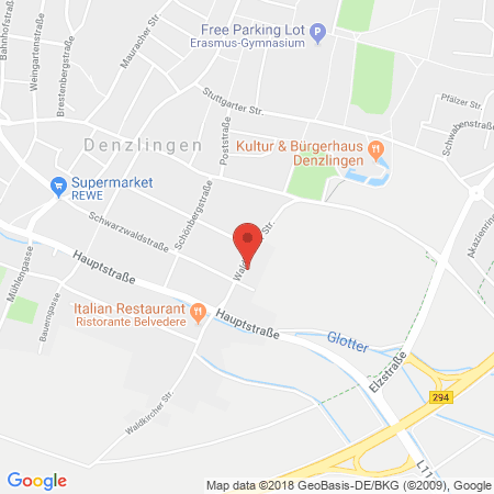 Kartenansicht AVIA