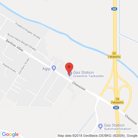 Kartenansicht Greenline