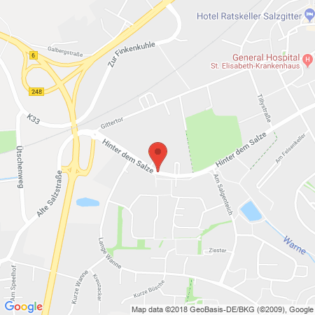 Kartenansicht Bosch Service Andres