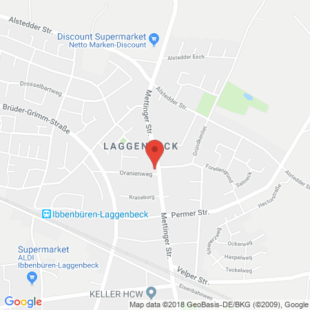 Kartenansicht Westfalen